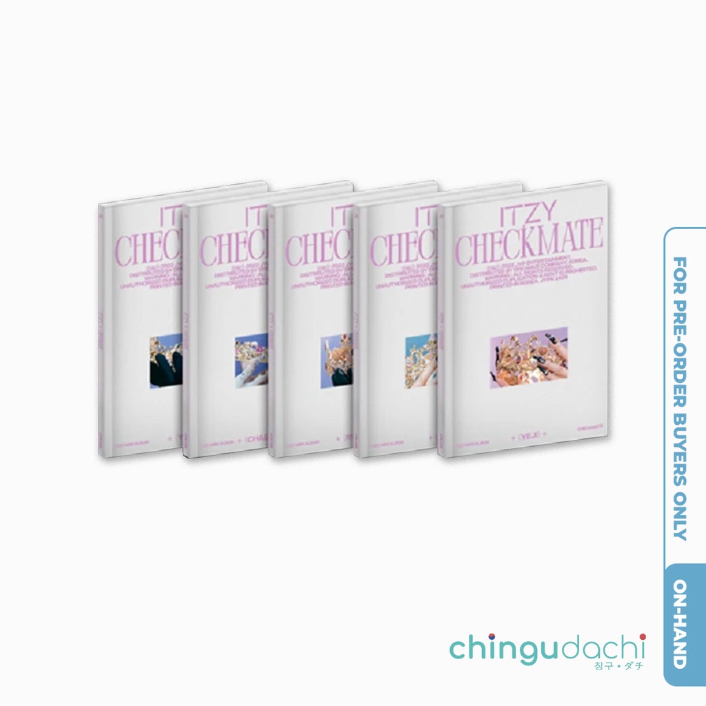 [For PreOrder Buyers Only] ITZY Checkmate Album Shopee Philippines