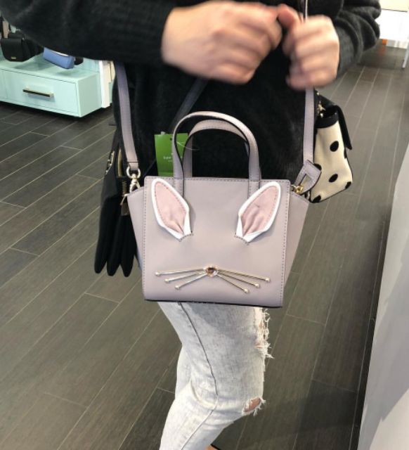 Kate Spade Hop To It Rabbit Mini Hayden Bag | Shopee Philippines