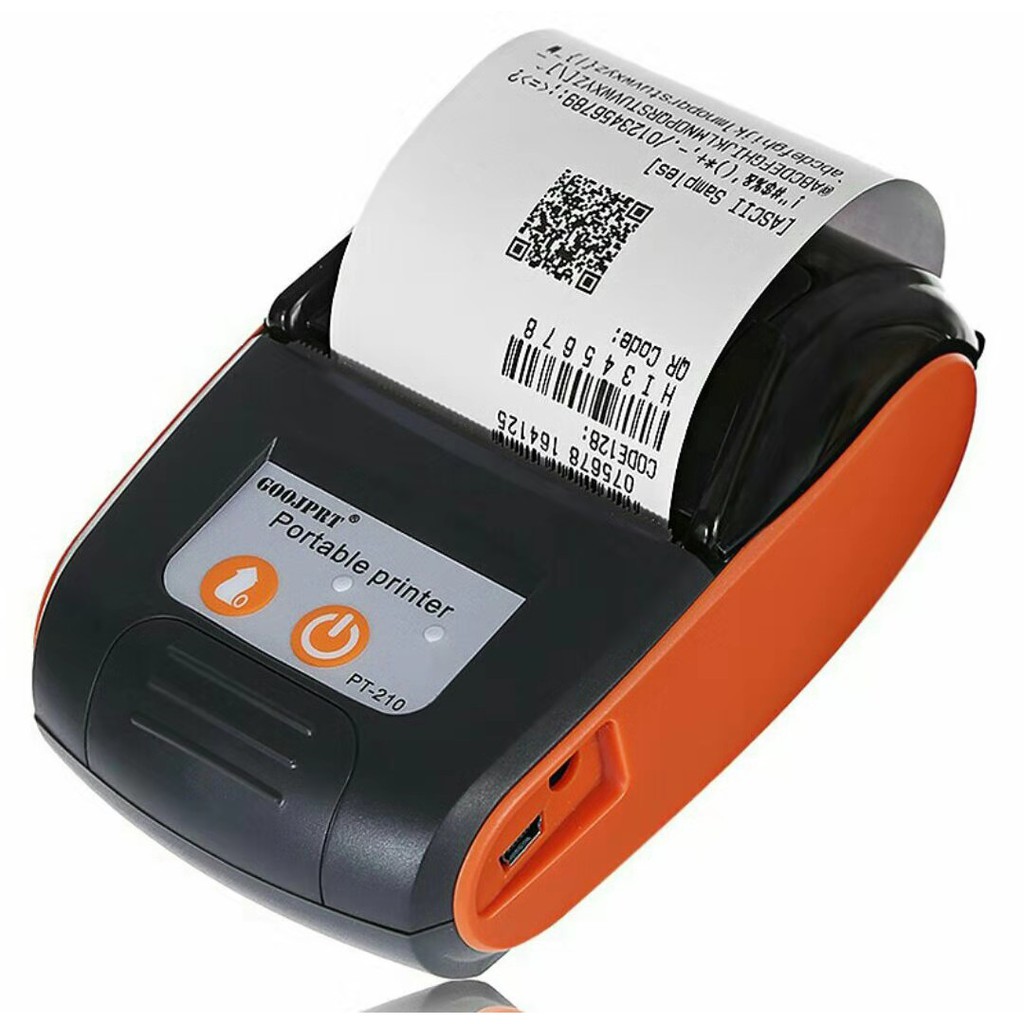 Marhynchus Bt Thermal Printer for Bluetooth Printer Label USB for