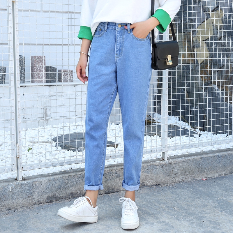 high waisted plus size mom jeans
