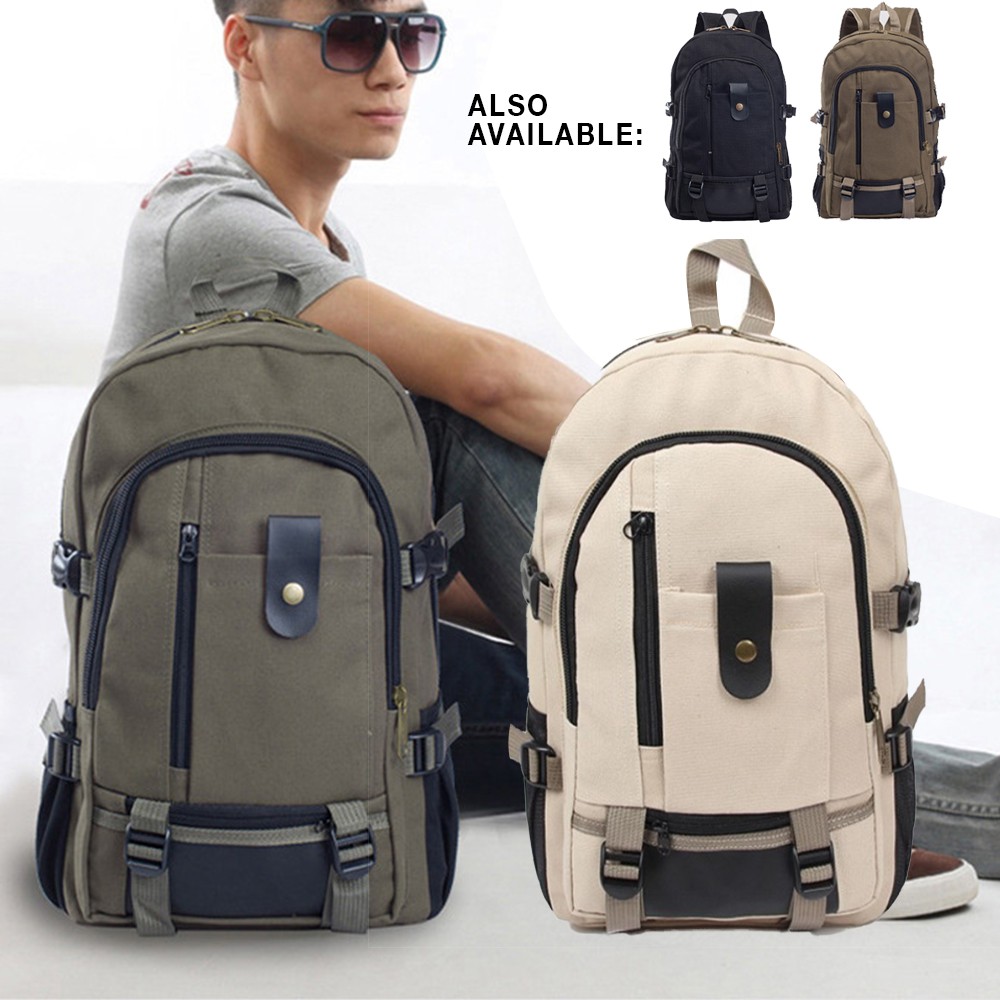 korean canvas backpack