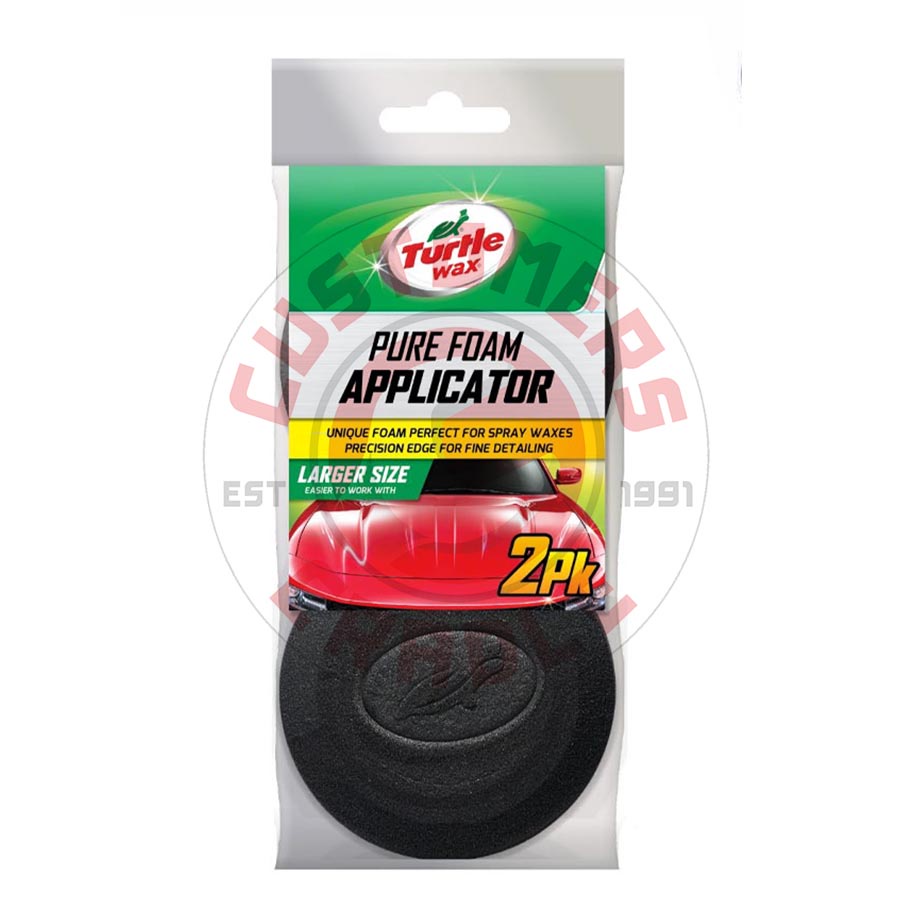 Turtle Wax Pure Foam Applicator Pad (2 pcs) Shopee Philippines