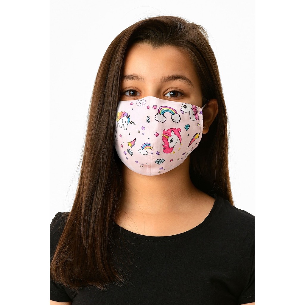 Unicorn Print Protection from COVID19 Washable and Reusable Face Mask