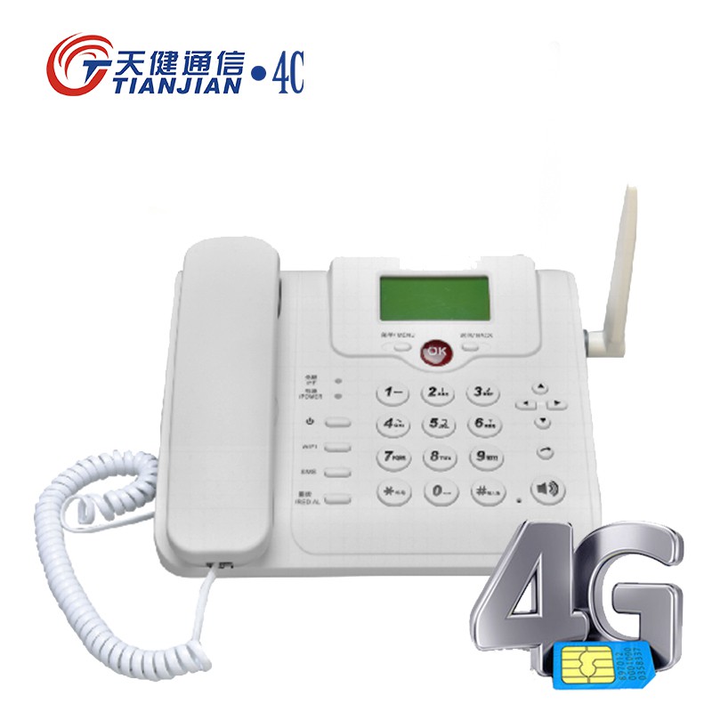Cordless Router Telephone Landline Fixed Wifi phone 3G 4G hotspot GSM