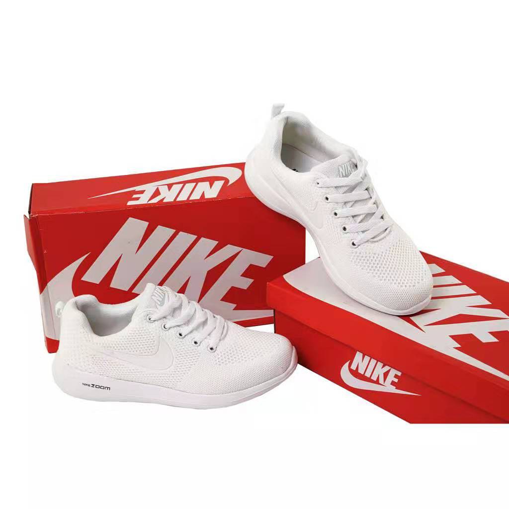rubber shoes white nike