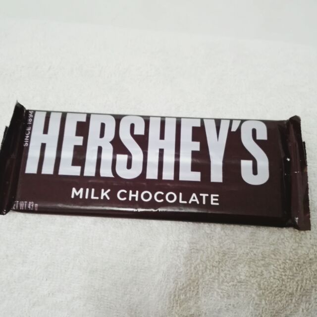 Hersheys Milk Chocolate 43g | Shopee Philippines