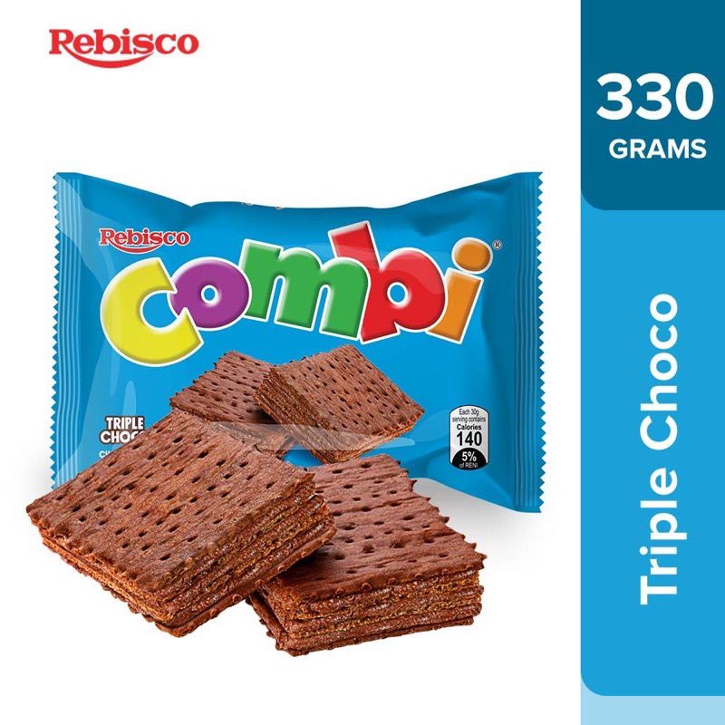 Combi Triple Choco Sandwich 30G X 10Pcs | Shopee Philippines