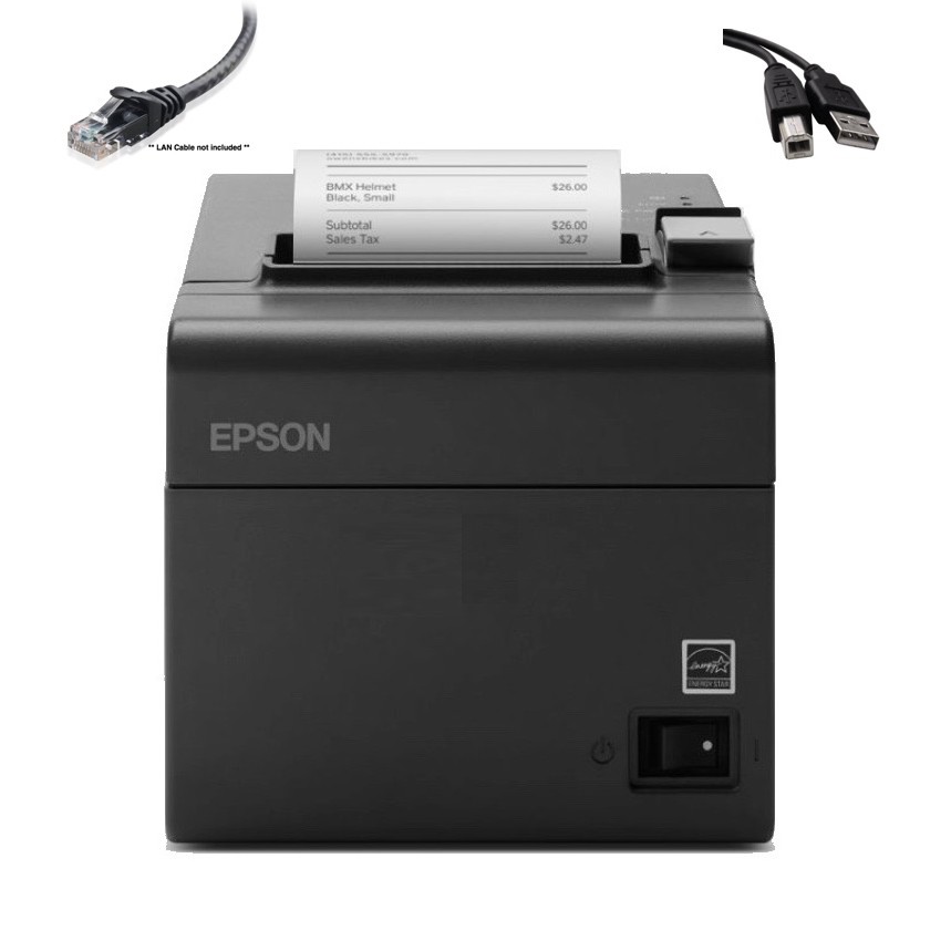 Epson TM-T82 / TM-T82iii Thermal Receipt Printer USB LAN CONNECTION