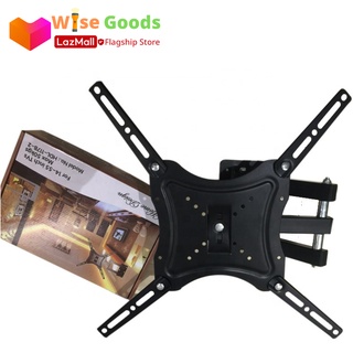 Wall Mount for 14”-55” TV Bracket with Swivel & Extends TV Mount fits LED LCD Flat Screen TVs