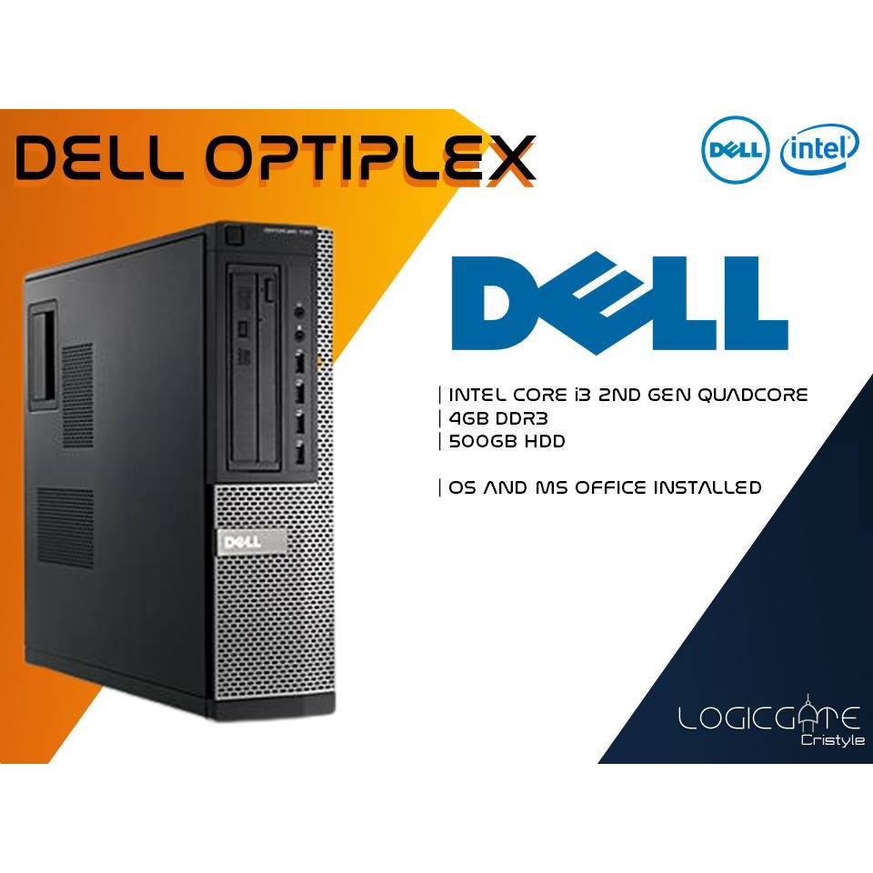 DELL i3 2nd Gen 4GB/ 160GB/ OPTIPLEX 790/ 7010 DESKTOP SYSTEM UNIT