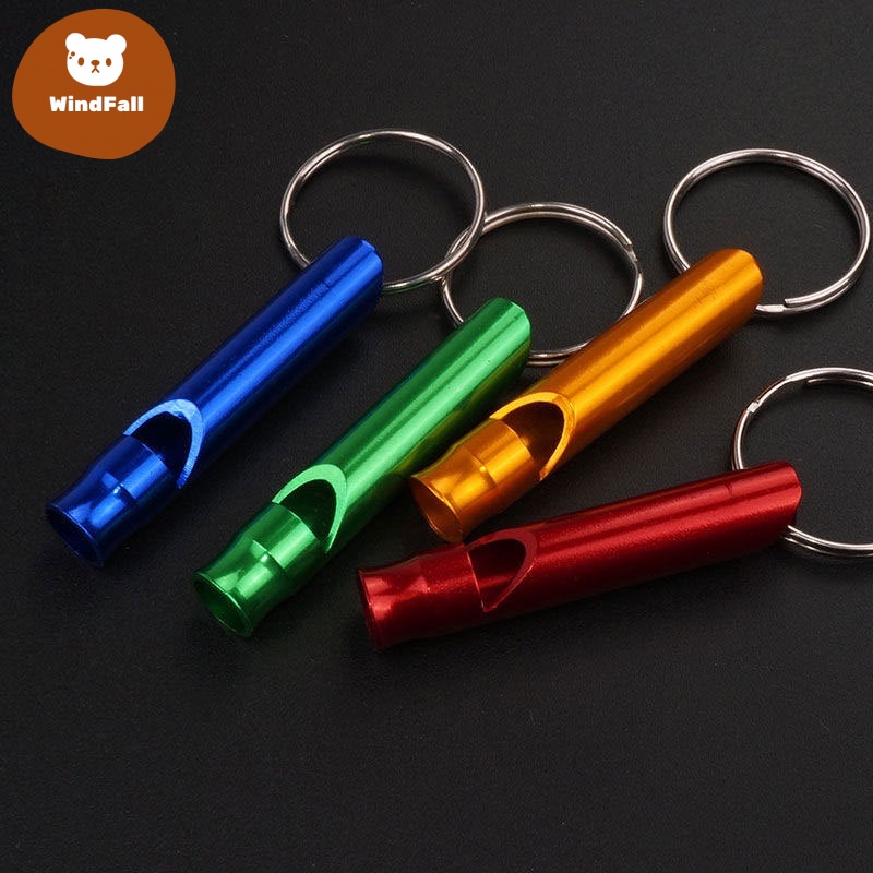 COD DVX Small & Large Aluminum Metal Whistle Tube Keychain Emergency ...