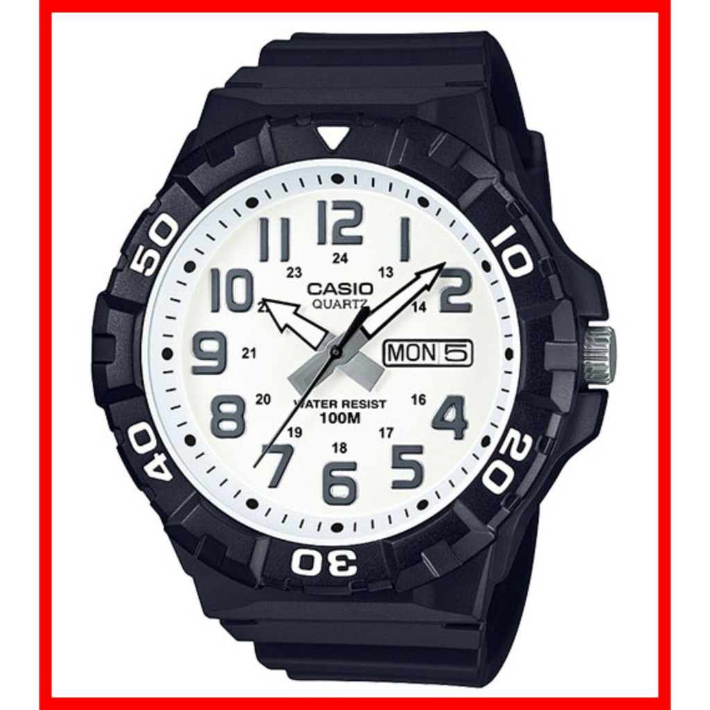 casio watch white strap