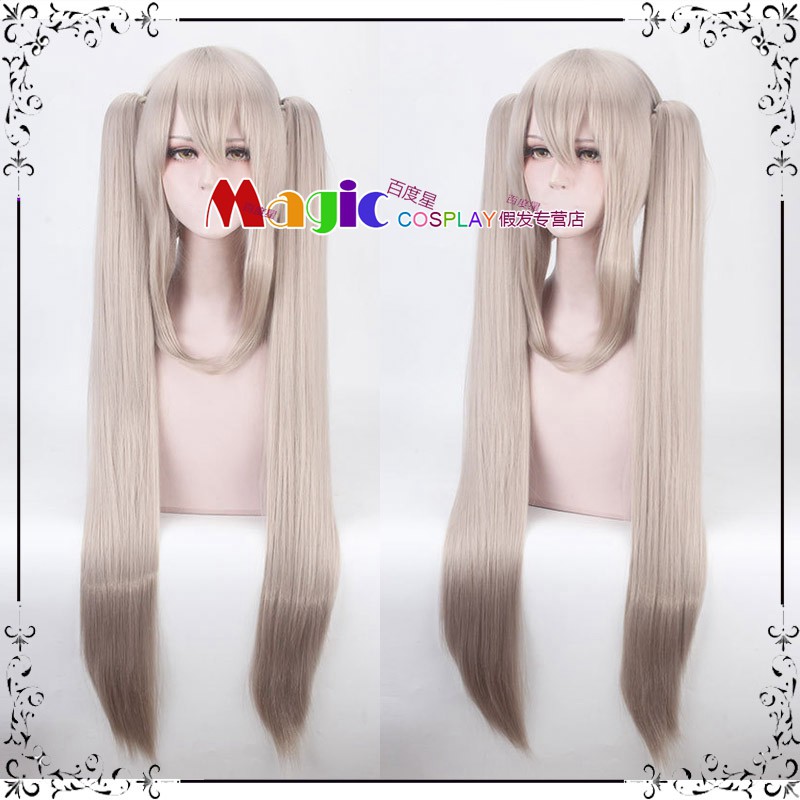 gray cosplay wig