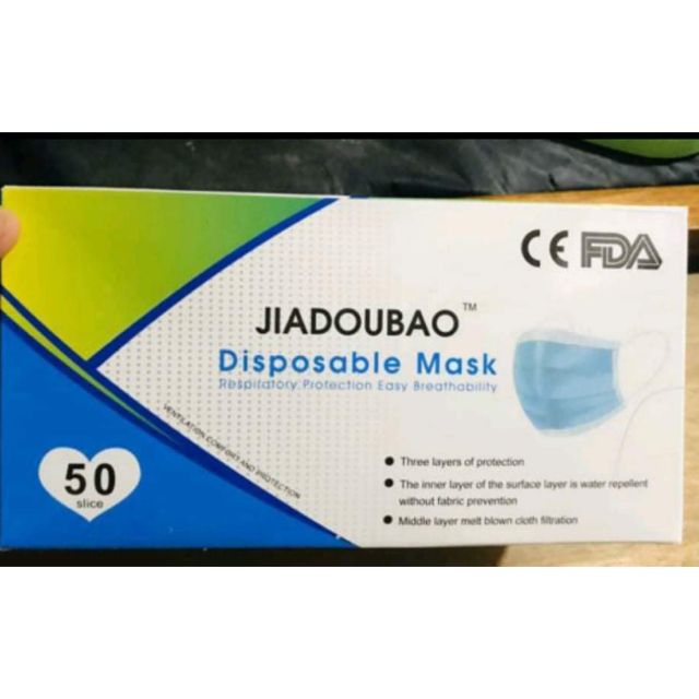 PROMO!! SURGICAL DISPOSABLE FACE MASK (50pcs) Shopee Philippines