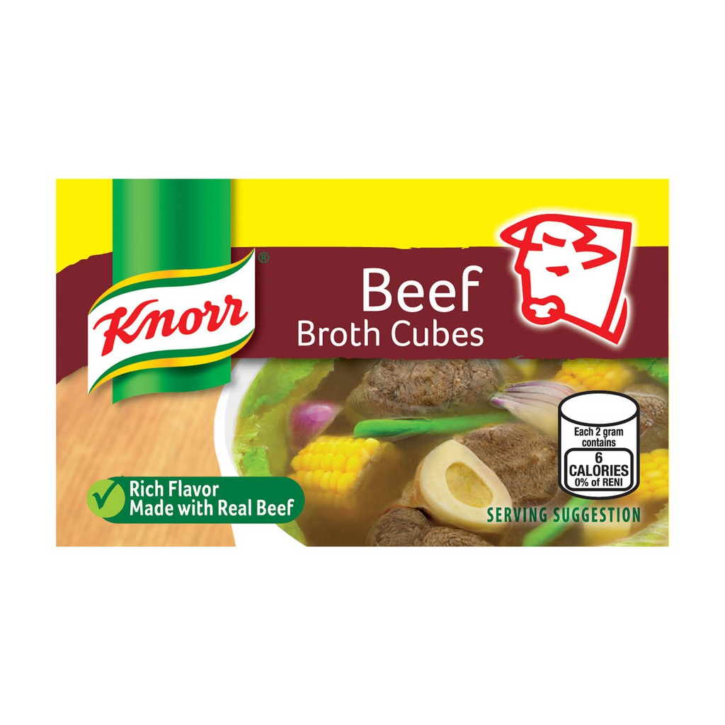 Knorr Cubes Pantry Beef 60g Shopee Philippines