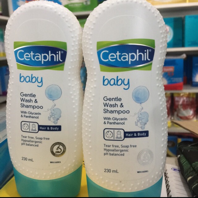 cetaphil baby gentle wash and shampoo with glycerin and panthenol