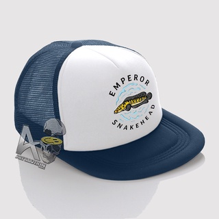 Distro Net Snapback Hat/Trucker Snapback Hat - Channa Emperor Snakehead Hat Latest Logo PREMIUM QUALITY ST052 #4