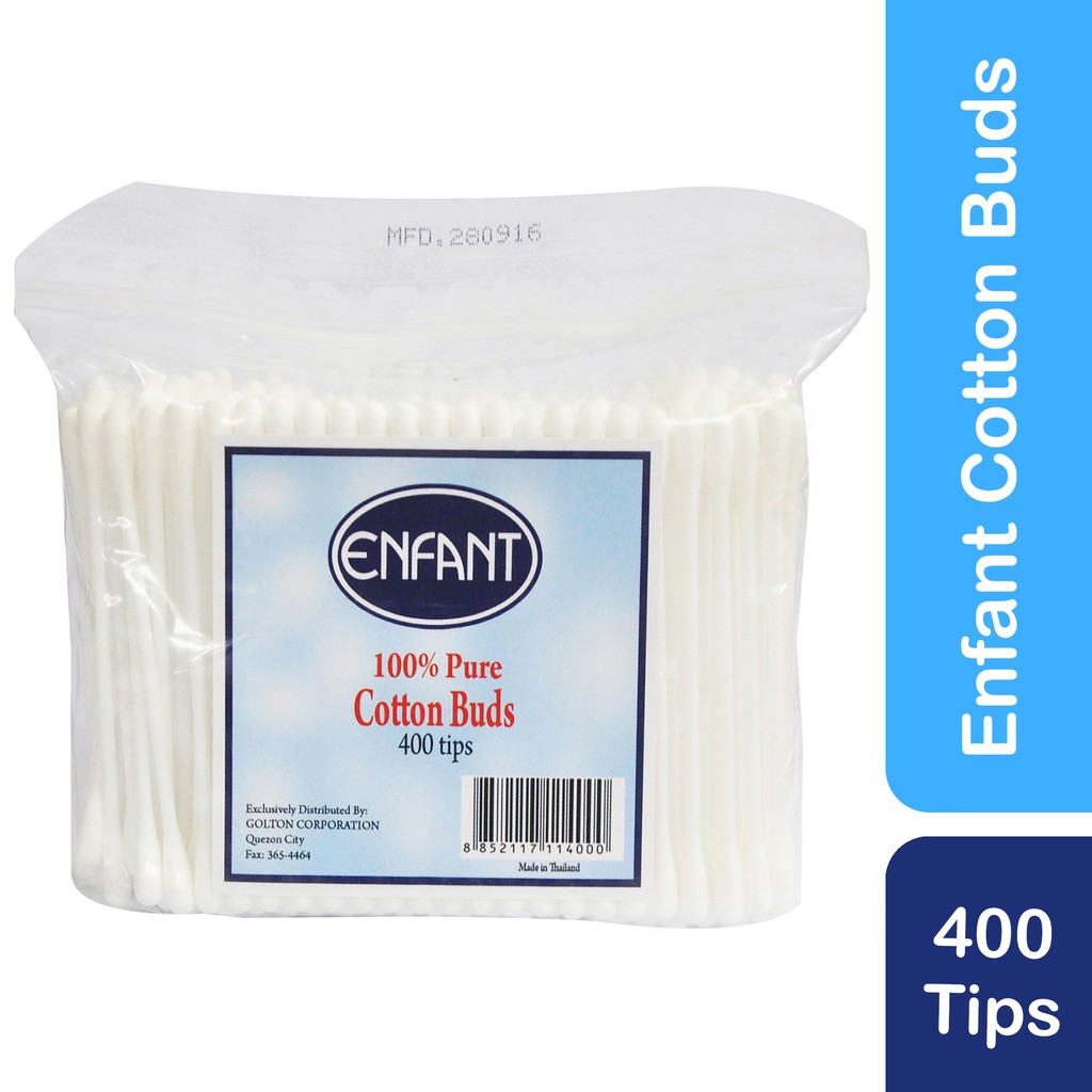Enfant Baby Cotton Buds 400 tips Shopee Philippines