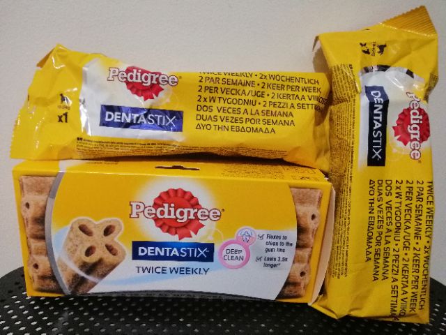 dentastix twice weekly