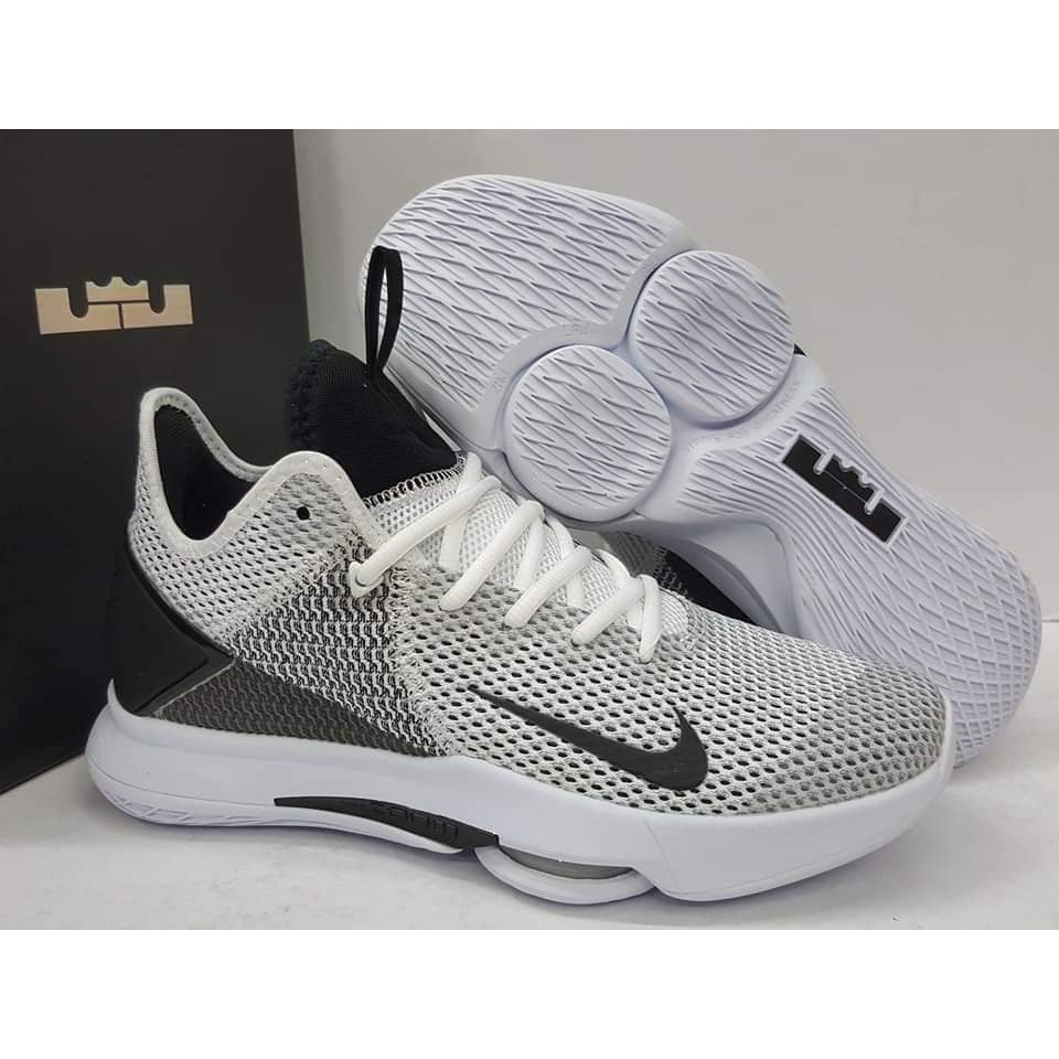 lebron witness 4 white and black