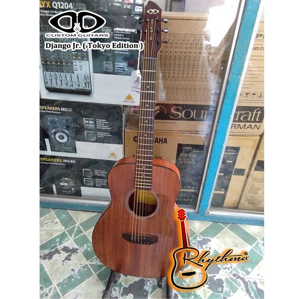 D&D Django Jr Tokyo Edition Acoustic Guitar (Mahogany) Shopee Philippines