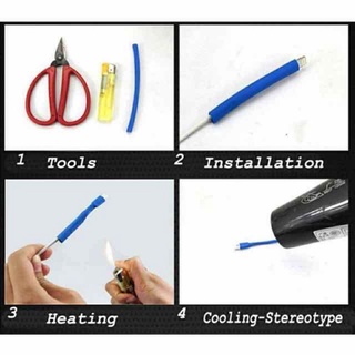 164pcs Set Polyolefin Shrinking Assorted Heat Shrink Tube Wire Cable Insulated Sleeving #8