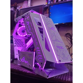Gaming Cyborg Metalic case with 3pcs RGB Cooling fan Case PC (jeffdata ...