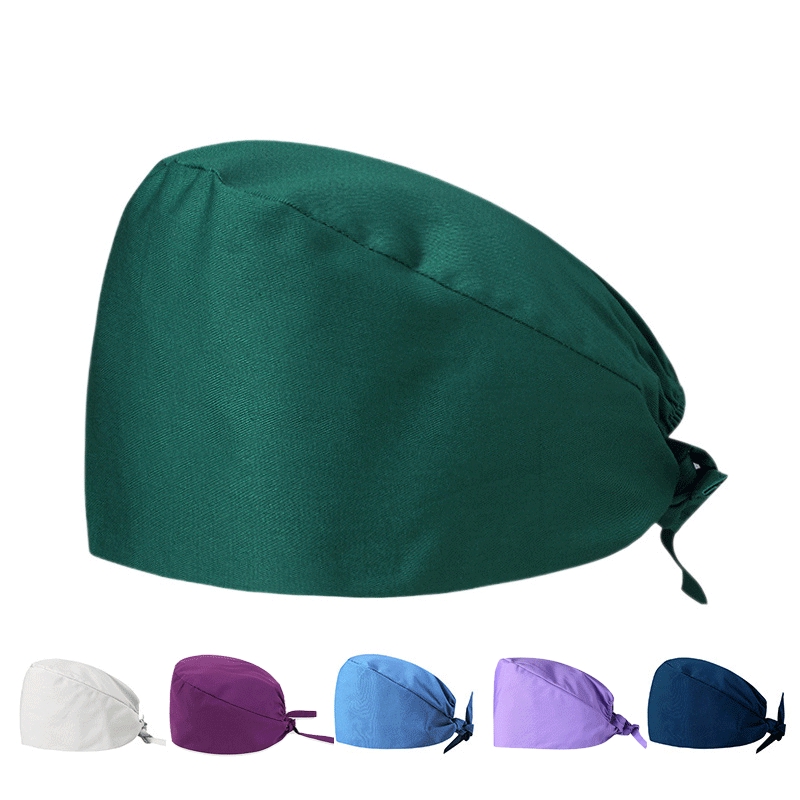 Surgical Cap Adjustable Nose Cap Scrub Breathable Oral Dentist Nurse