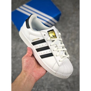 Adidas Superstar Men's and women's sneakers Black and white Sportswear Classic sportswear white #1