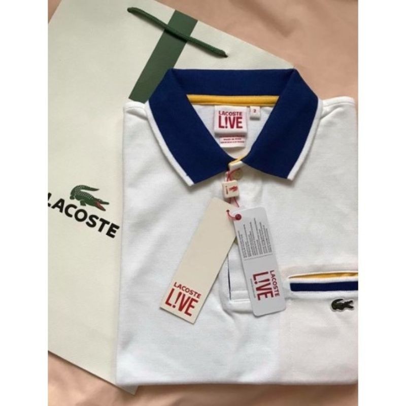 lacoste live pocket polo