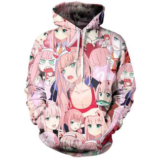 Japanese Anime DARLING In The FRANXX ZERO TWO Women Hoodie Jacket | Shopee Philippines