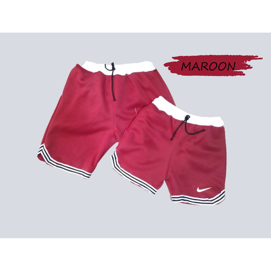 maroon nike shorts