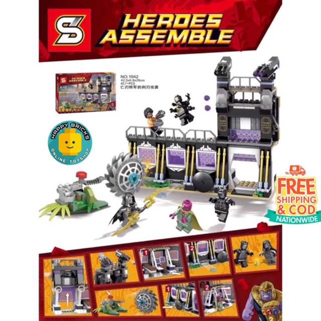 Sy1042 Avengers Corvus Glaive Thresher Attack Shopee Philippines