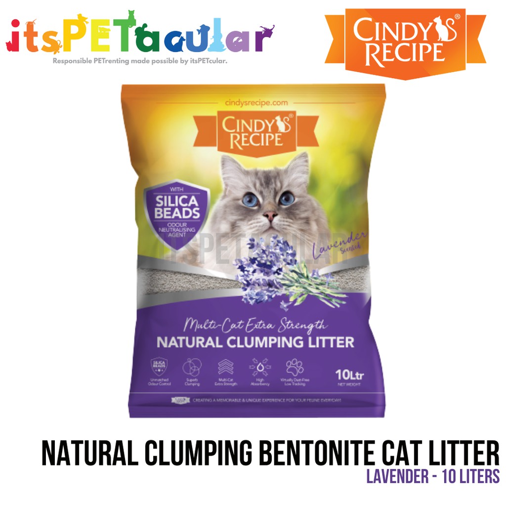 Cindy's Recipe Natural Clumping Bentonite Cat Litter 10L #2