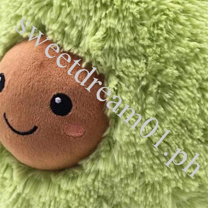 kawaii avocado plush