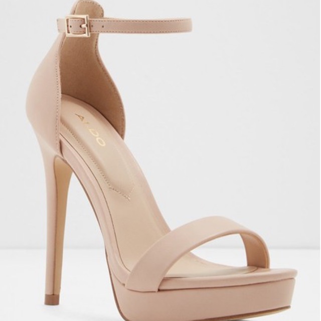 transparent heels aldo