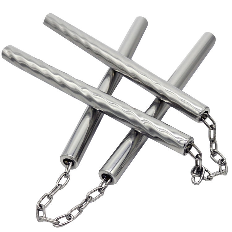 Nunchakus stainless Nunchaku with Steel Chain Stainless Martial Arts