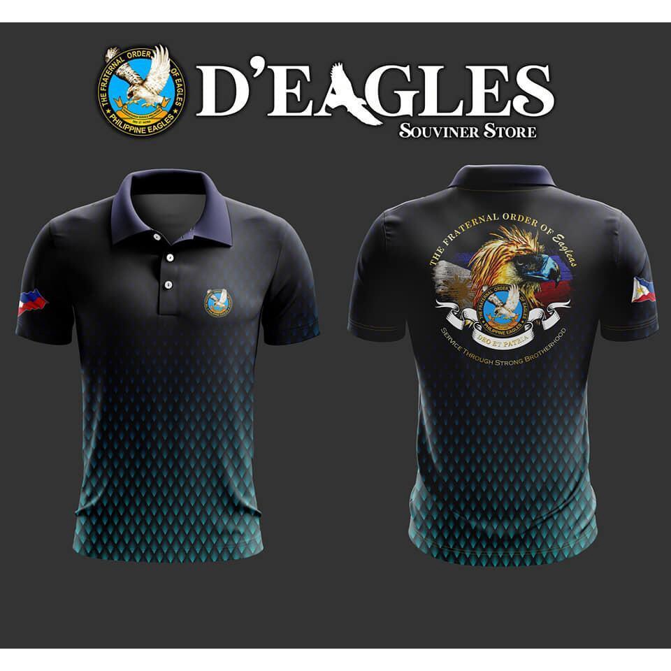 2022 The Fraternal Order of Eagles POLO Shirt Philippine Eagles Full