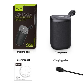 ZEALOT S59 Portable wireless Bluetooth speaker heavy subwoofer mini stereo large volume #9