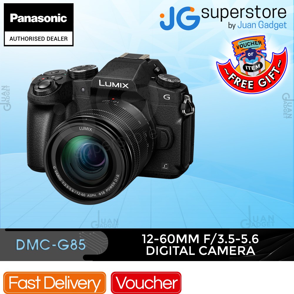 Panasonic Lumix DMC-G85 Mirrorless Camera With 12-60mm Lens (G85 Kit ...