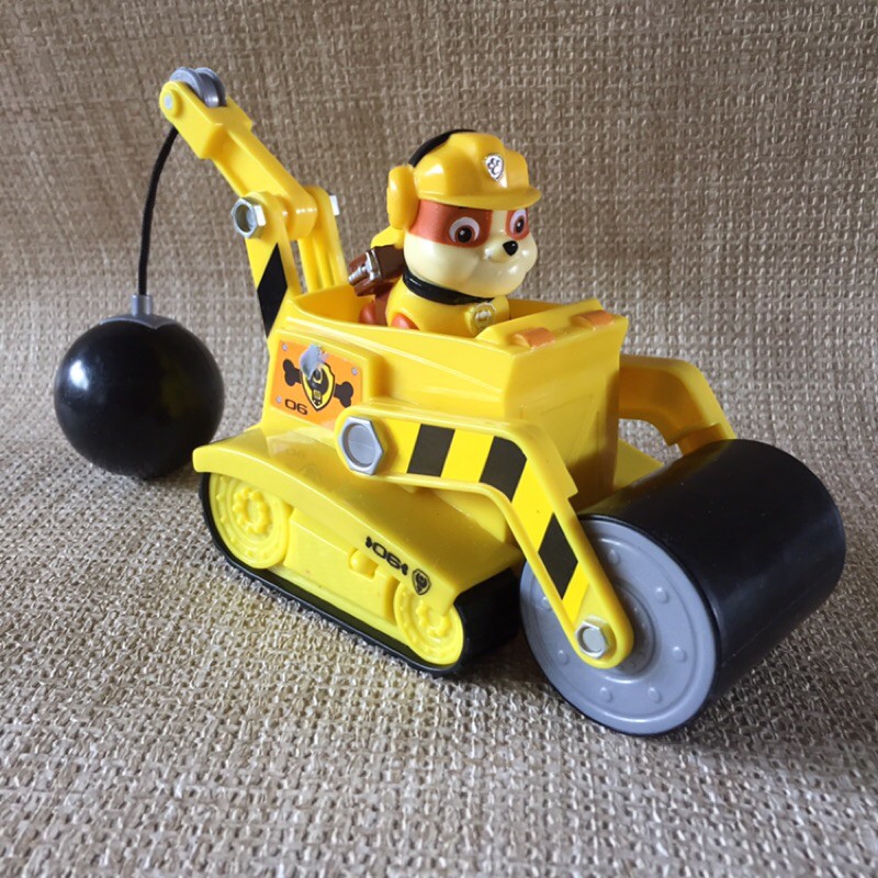 Paw Patrol Rubble Wrecking ball Vehicle toy with figure Shopee Philippines