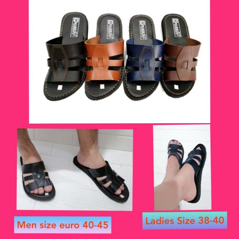 Marikina Sandal for Teens and Men (3 strap Style) | Shopee Philippines