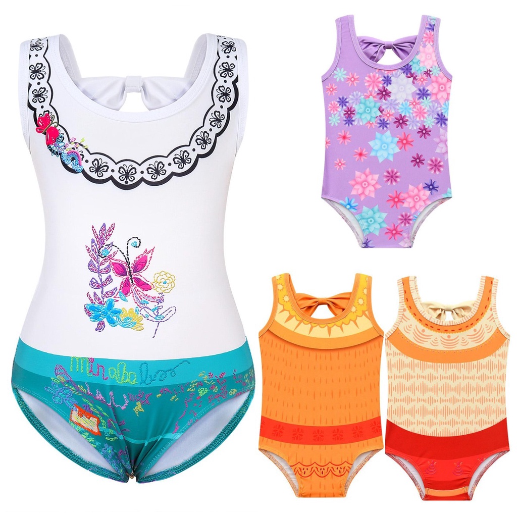 Encanto Madrinha Kids Swimwear Magic Full House Encanto Girls Tank Top