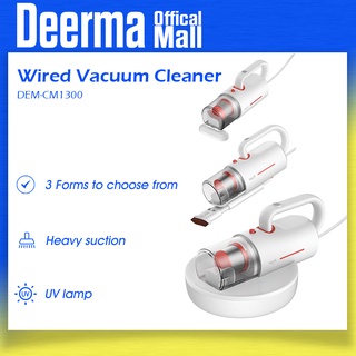 Deerma CM1300 Mite Remover Vacuum Cleaner Lightweight 12kPa Strong Suction UV Lamp