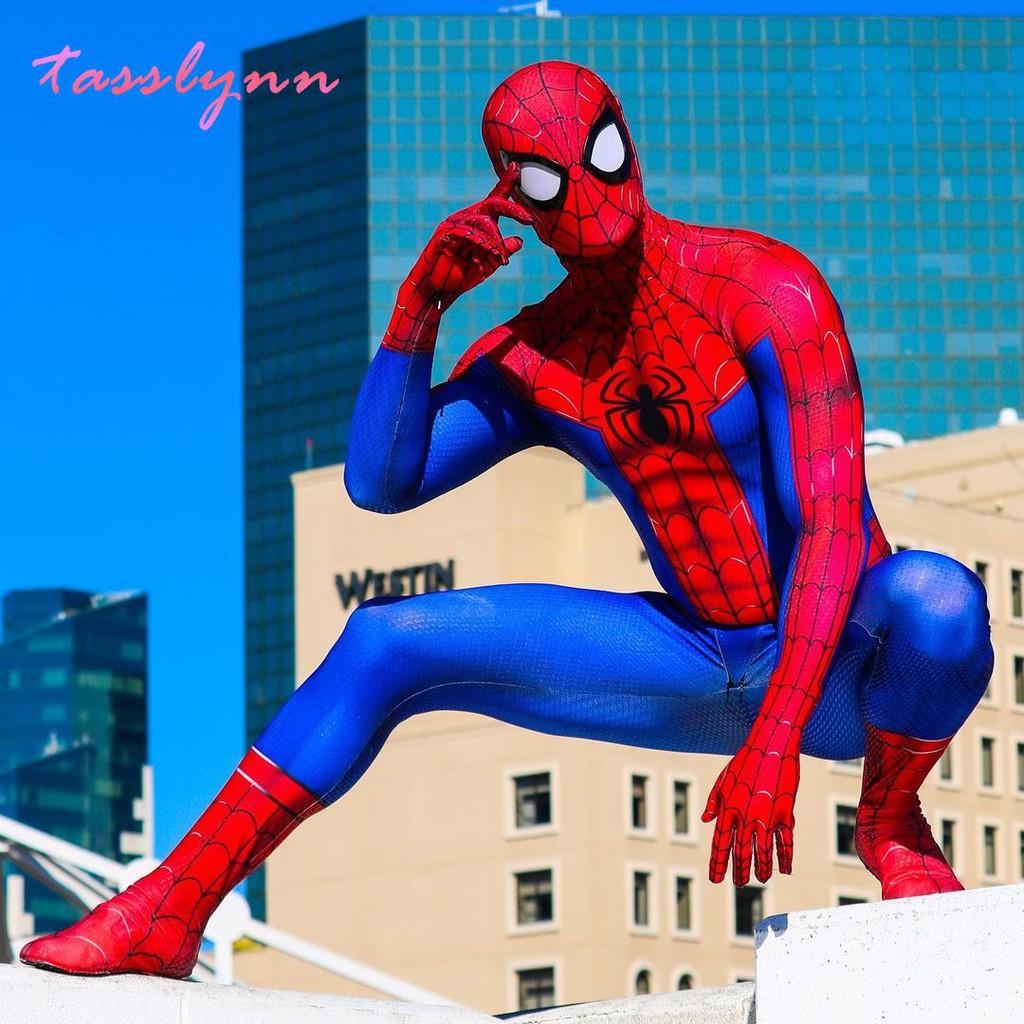 Peter Parker Spider Boy Cosplay Superhero Zentai Suit Catsuit Halloween  Costumes Party Fancy Anime | Shopee Philippines