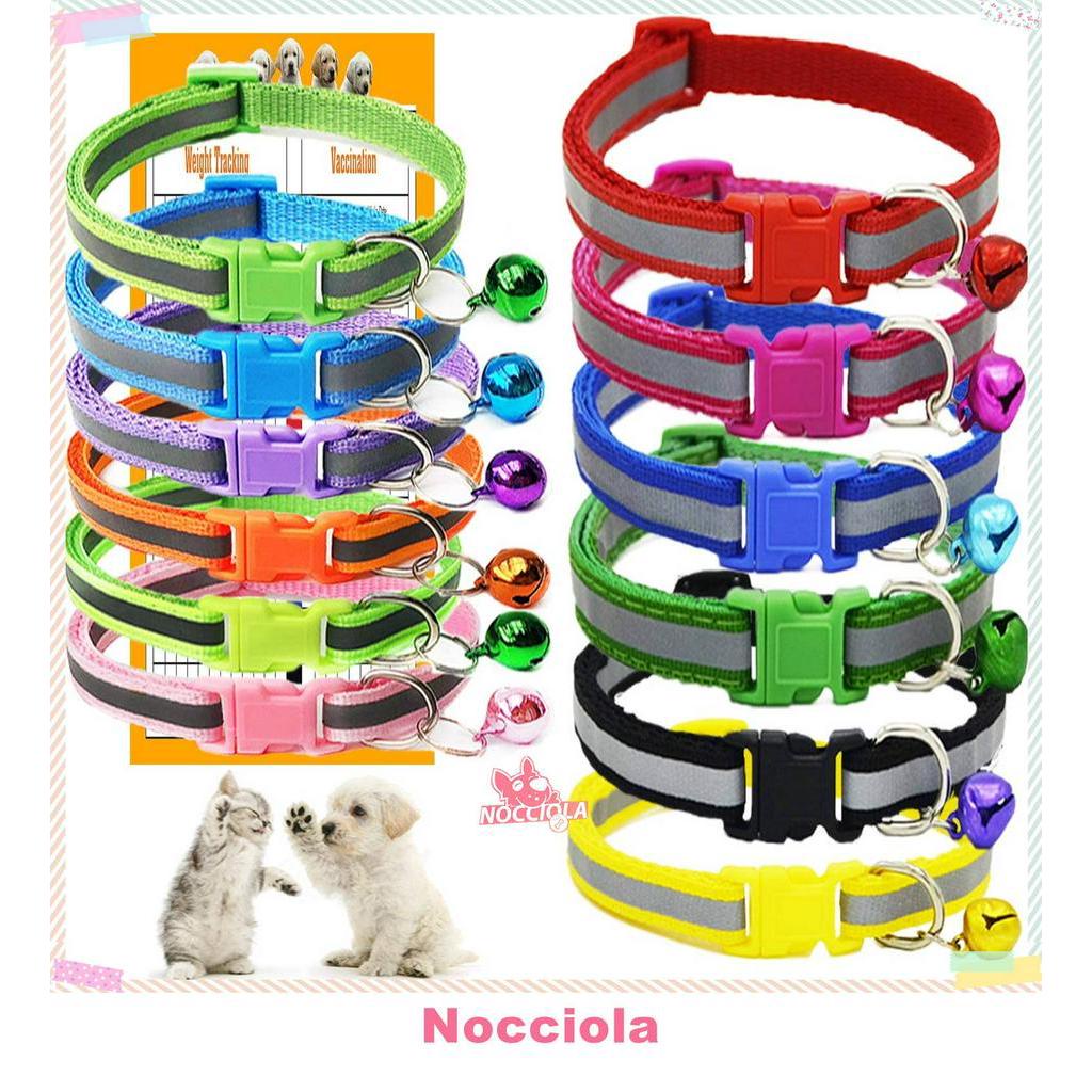NOCCIOLA Dog and Cat Pet Collar  Adjust Safety Buckle Bell Leash for Puppy Dog and Cat Puppy #1