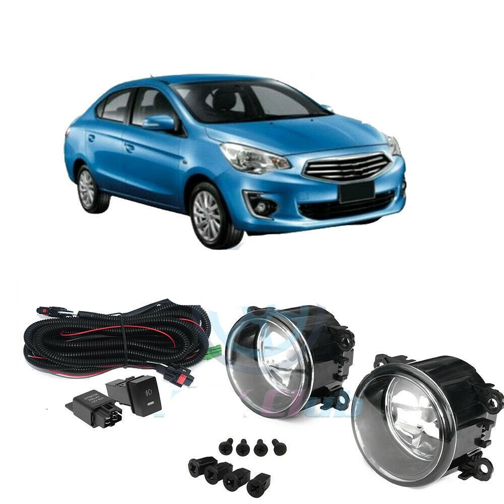(a set) Mitsubishi Mirage G4 2012 2013 2014 2015 2016 2017 2018 2019 2020 2021 Fog Lamp/Fog