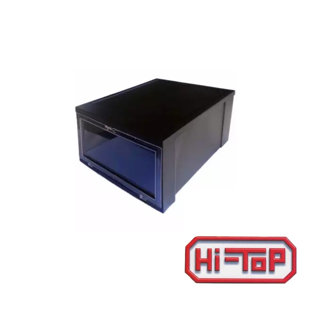 hi top shoe box black