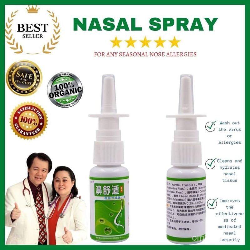 Chinese Herbal Nasal Spray-treatment 30ml for sinusitis,rhinitis ...