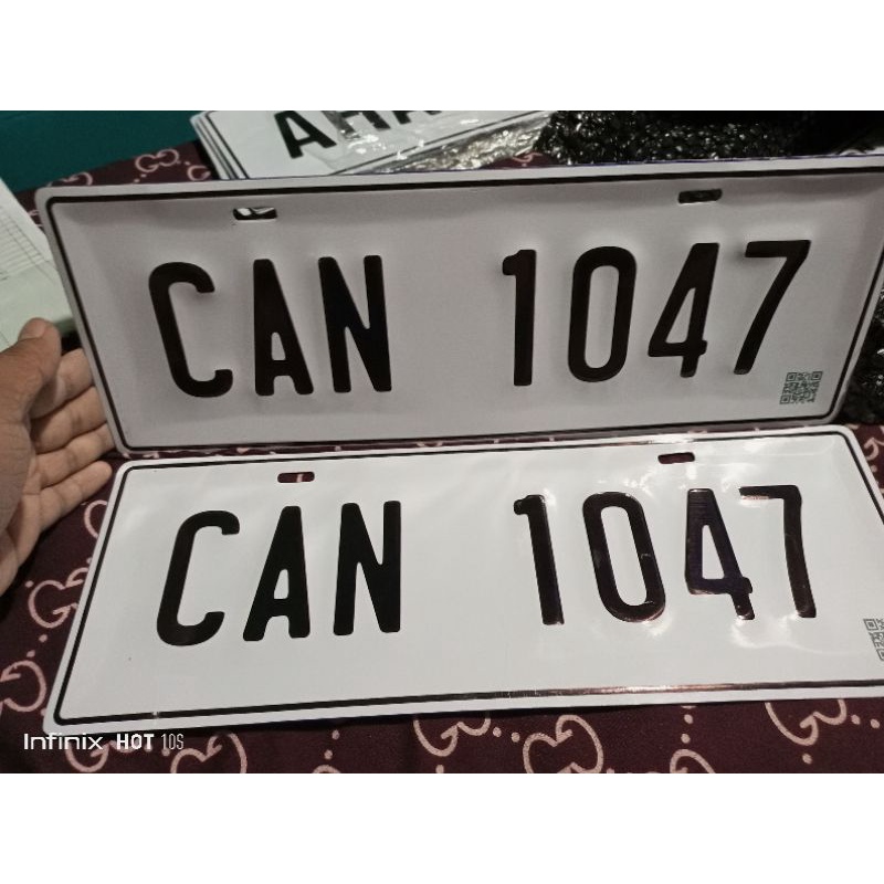 CAR PLATE (EMBOSSED) | Shopee Philippines